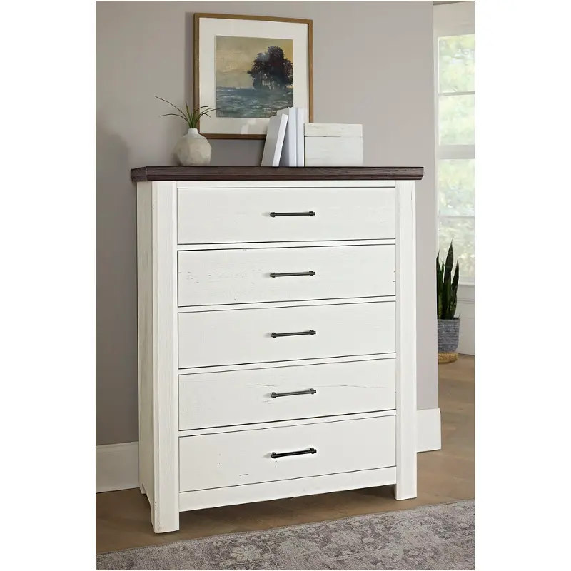 784-115 Vaughan Bassett Furniture Yellowstone - White Bedroom Furniture Chest