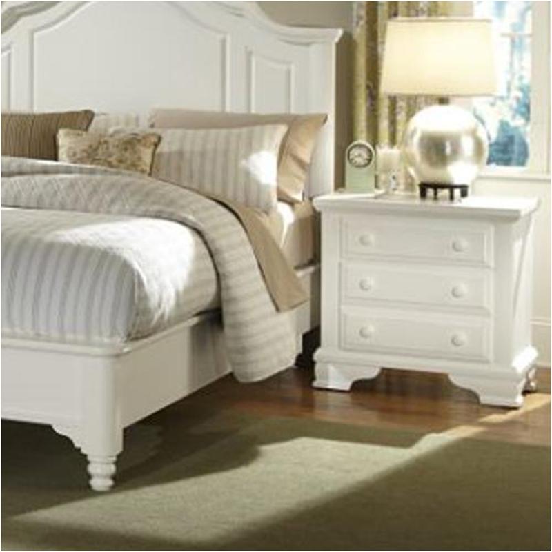 786-226 Vaughan Bassett Furniture Remington - White Bedroom Furniture Nightstand