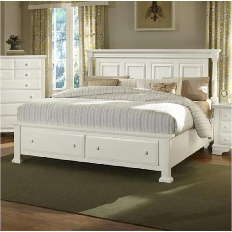 786-559-st Vaughan Bassett Furniture Remington - White Bedroom Furniture Bed