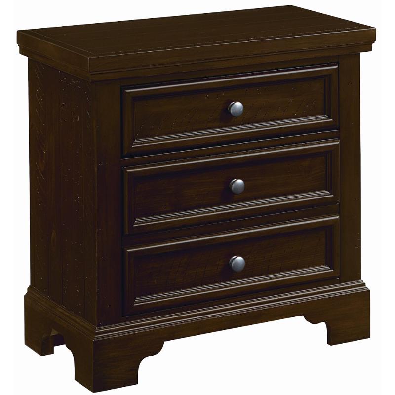 810-226 Vaughan Bassett Furniture Hanover - Dark Cherry Bedroom Furniture Nightstand