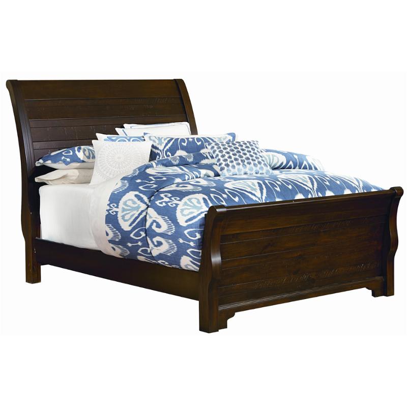 810-552 Vaughan Bassett Furniture Hanover - Dark Cherry Bedroom Furniture Bed