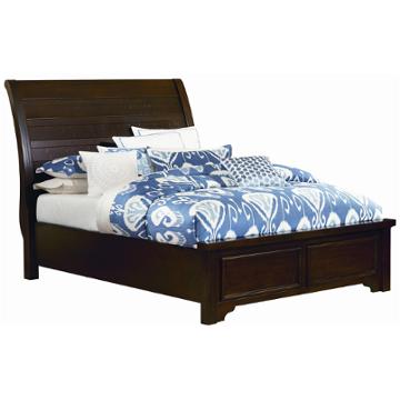 810-553-lp Vaughan Bassett Furniture Hanover - Dark Cherry Bedroom Furniture Bed