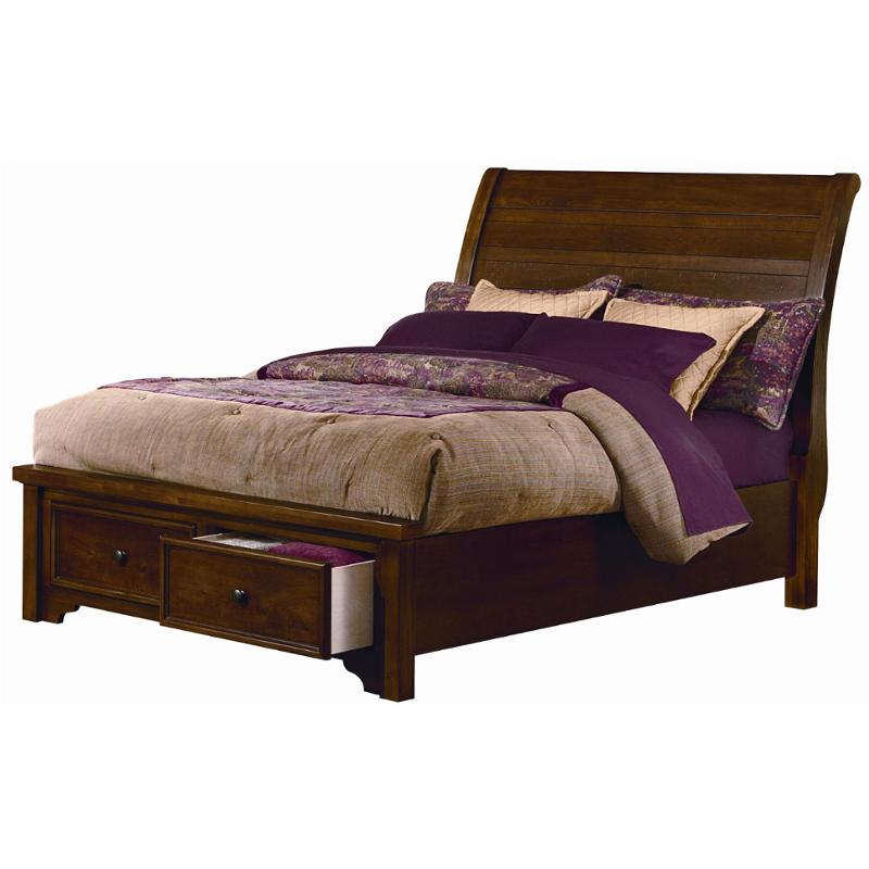 812-553-st Vaughan Bassett Furniture Hanover - Cherry Bedroom Furniture Bed