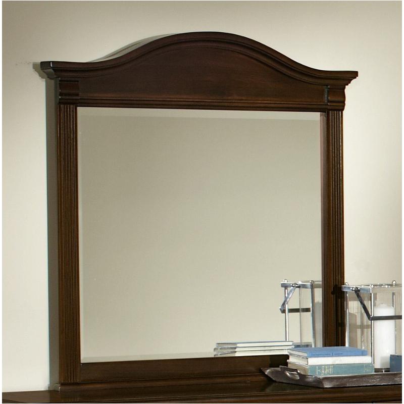 Bb1-446 Vaughan Bassett Furniture Addison - Dark Cherry Bedroom Furniture Mirror