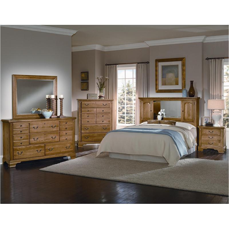 Bb14554 Vaughan Bassett Furniture Queen Bookcase Headboard Oak
