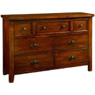 Bb58-002 Vaughan Bassett Furniture Timber Mill - Pine Bedroom Furniture Dresser