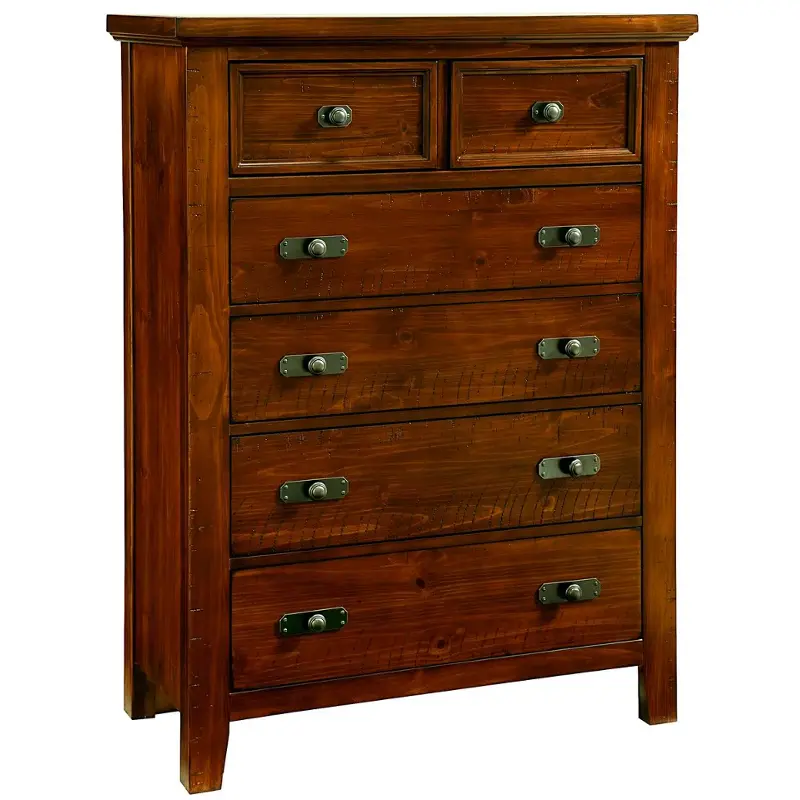 Bb58-115 Vaughan Bassett Furniture Timber Mill - Pine Bedroom Furniture Chest