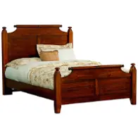Bb58-557 Vaughan Bassett Furniture Timber Mill - Pine Bedroom Furniture Bed