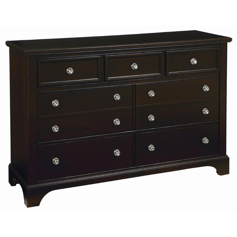 Bb32-002 Vaughan Bassett Furniture Taylors Loft - Merlot Bedroom Furniture Dresser