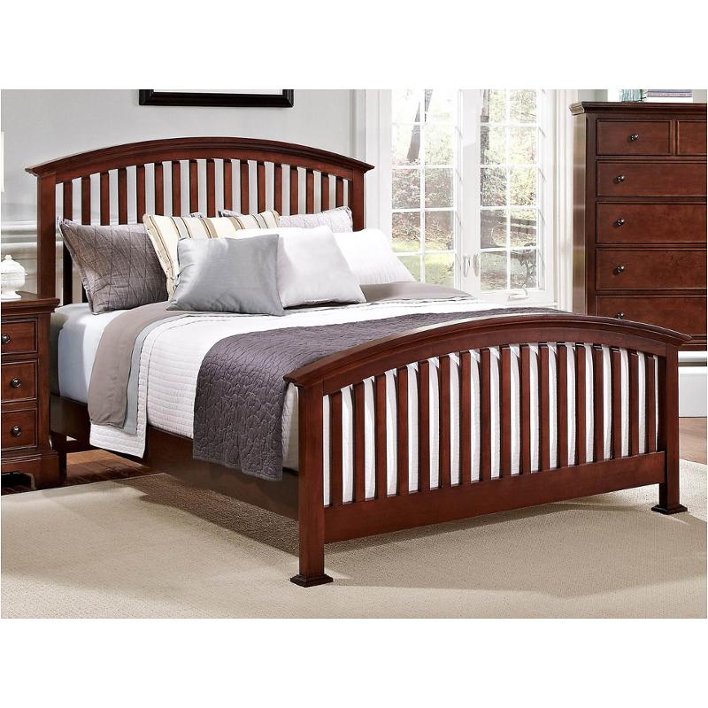 Bb77-559 Vaughan Bassett Furniture Forsyth - Cherry Bedroom Furniture Bed