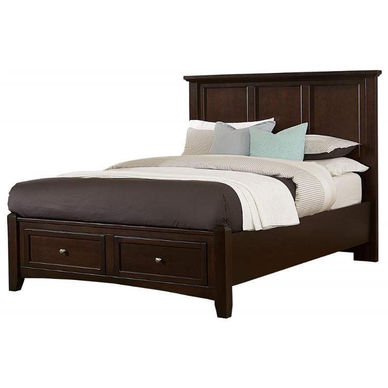 Bb27-668-st Vaughan Bassett Furniture Bonanza - Merlot Bedroom Furniture Bed