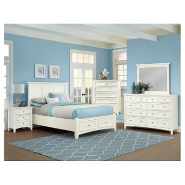 Bb29-050b Vaughan Bassett Furniture Bonanza - White Bedroom Furniture Bed