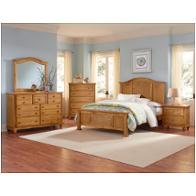 Bb49-558 Vaughan Bassett Furniture Shutters - Pine Bedroom Furniture Bed