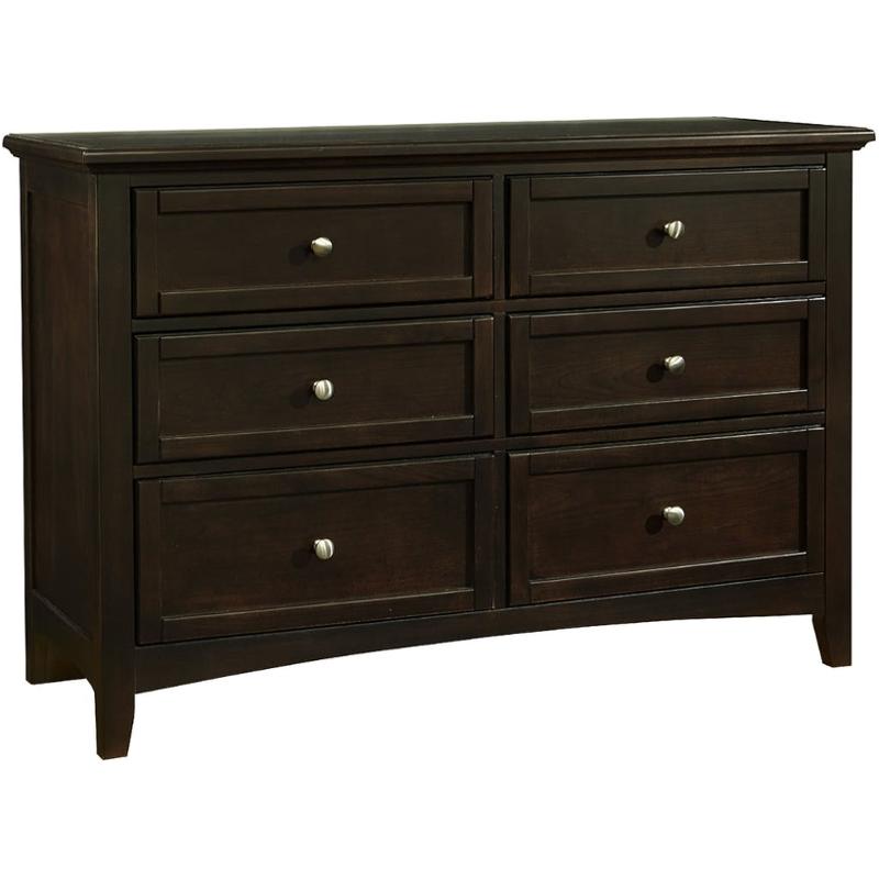 Bb27-001 Vaughan Bassett Furniture Bonanza - Merlot Bedroom Furniture Dresser