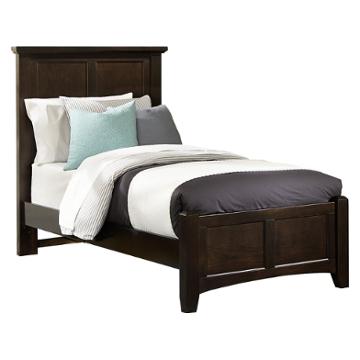 Bb27-833 Vaughan Bassett Furniture Bonanza - Merlot Bedroom Furniture Bed