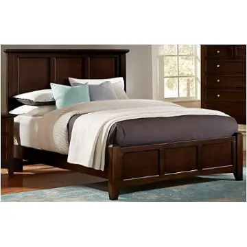 Bb27-552 Vaughan Bassett Furniture Bonanza - Merlot Bedroom Furniture Bed