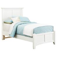 Bb29-338 Vaughan Bassett Furniture Bonanza - White Bedroom Furniture Bed