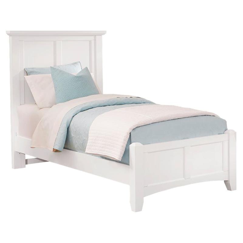 Bb29-833 Vaughan Bassett Furniture Twin Mansion Footboard - White