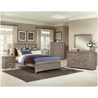 Bb61-558 Vaughan Bassett Furniture Transitions - Driftwood Oak Bedroom Furniture Bed