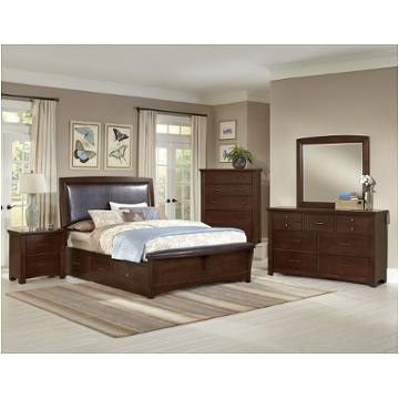 Bb68-559-st1 Vaughan Bassett Furniture Transitions - Dark Cherry Bedroom Furniture Bed