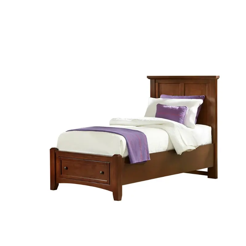 Bb28-338-st Vaughan Bassett Furniture Bonanza - Cherry Bedroom Furniture Bed