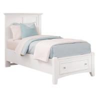 Bb29-338-st Vaughan Bassett Furniture Bonanza - White Bed