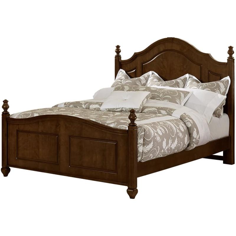 382-552 Vaughan Bassett Furniture French Market - French Cherry Bedroom Furniture Bed