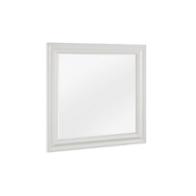 384-446 Vaughan Bassett Furniture French Market - Soft White Bedroom Furniture Mirror