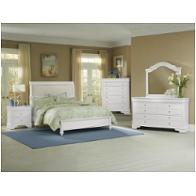 384-663 Vaughan Bassett Furniture French Market - Soft White Bedroom Furniture Bed