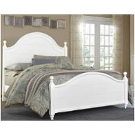 374-668 Vaughan Bassett Furniture Nantucket - Soft White Bedroom Furniture Bed