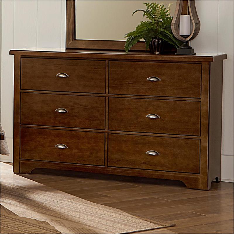 Bb79-002 Vaughan Bassett Furniture D-day - Cherry Bedroom Furniture Dresser