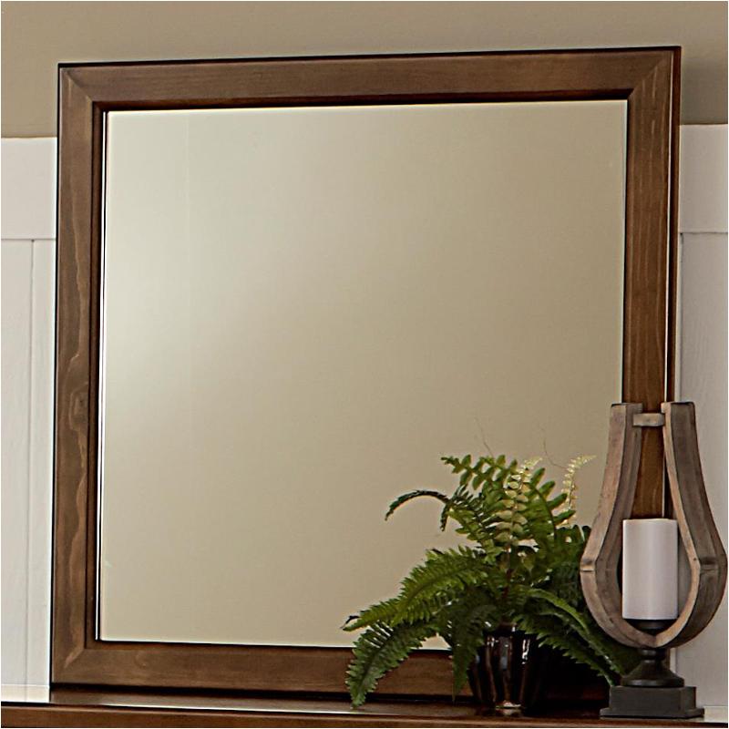 Bb79-446 Vaughan Bassett Furniture D-day - Cherry Bedroom Furniture Mirror