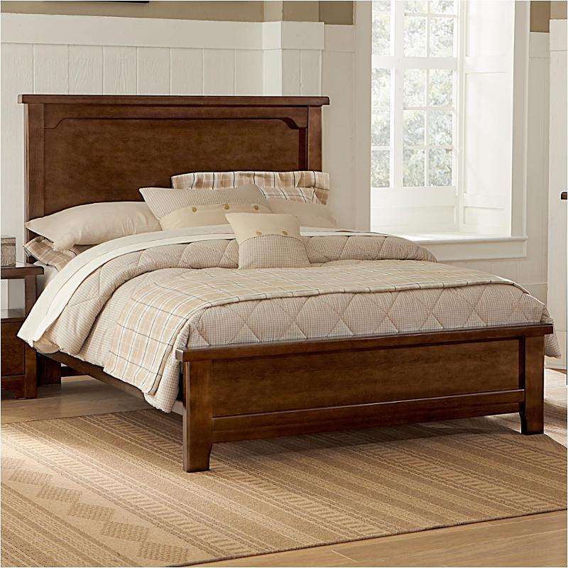 Bb79 668 Vaughan Bassett Furniture D Day Cherry Bed