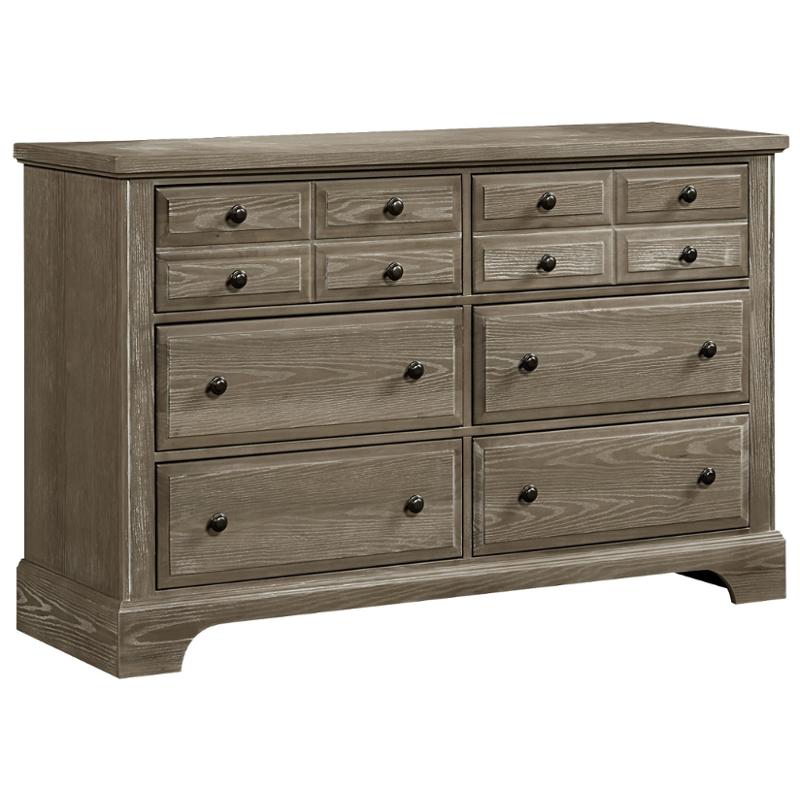 Bb81-002 Vaughan Bassett Furniture Bedford - Washed Oak Bedroom Furniture Dresser