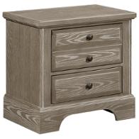 Bb81-226 Vaughan Bassett Furniture Bedford - Washed Oak Bedroom Furniture Nightstand