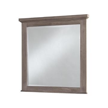 516-446 Vaughan Bassett Furniture Cassell Park - Weathered Grey Bedroom Furniture Mirror