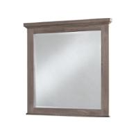 516-446 Vaughan Bassett Furniture Cassell Park - Weathered Grey Bedroom Furniture Mirror
