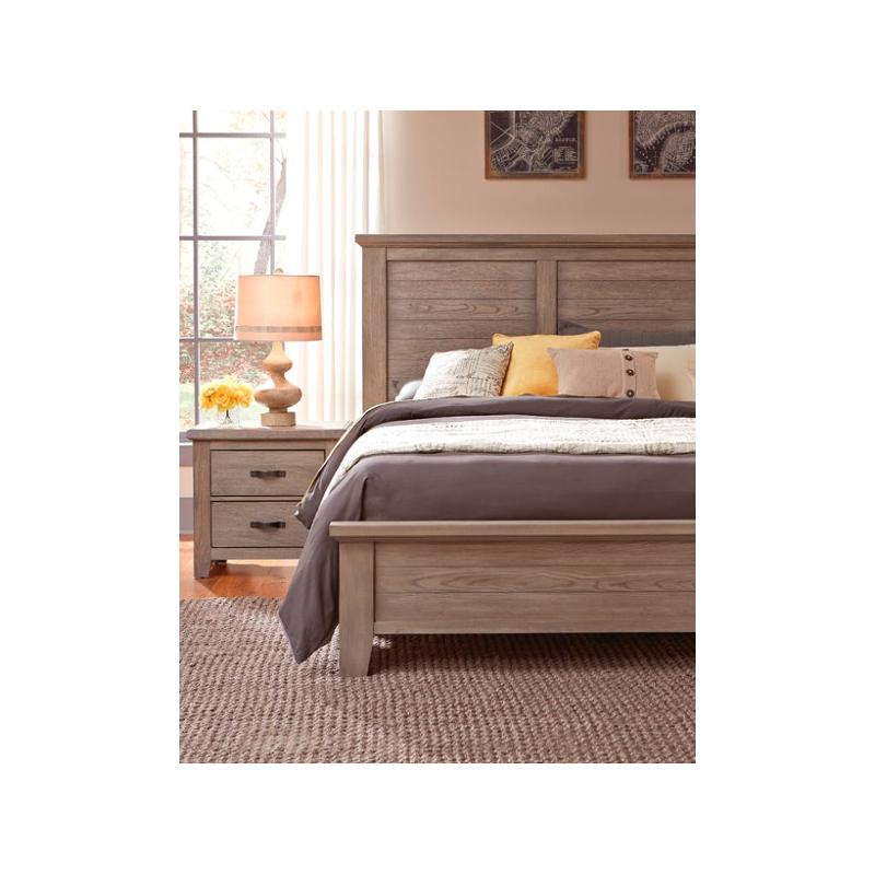 516-668 Vaughan Bassett Furniture Cassell Park - Weathered Grey