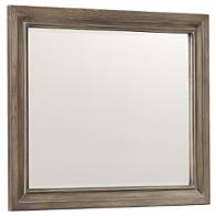 814-446 Vaughan Bassett Furniture Whiskey Barrel - Rustic Gray Bedroom Furniture Mirror