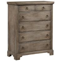 814-115 Vaughan Bassett Furniture Whiskey Barrel - Rustic Gray Bedroom Furniture Chest