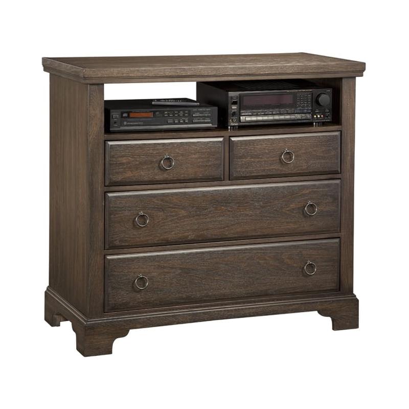 816-114 Vaughan Bassett Furniture Whiskey Barrel - Dark Roast Bedroom Furniture Chest