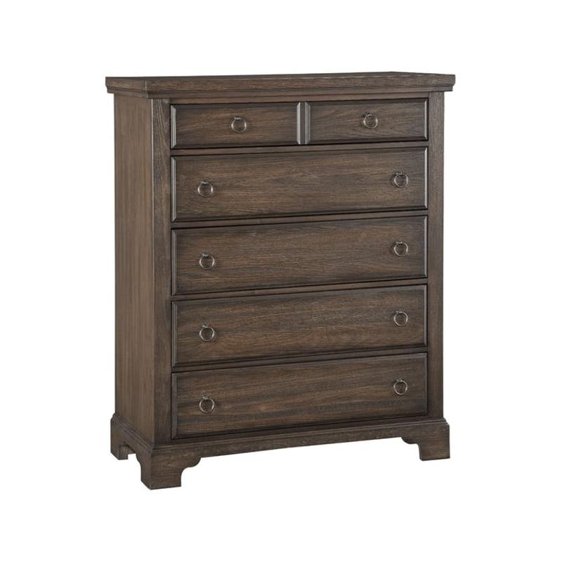 816-115 Vaughan Bassett Furniture Whiskey Barrel - Dark Roast Bedroom Furniture Chest