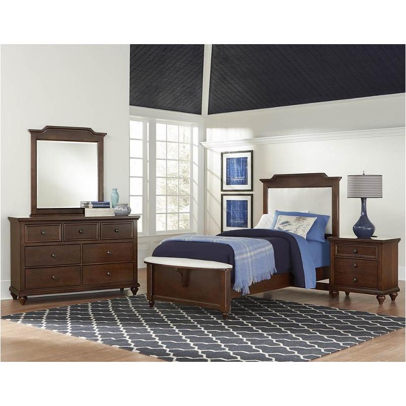 372-441-up Vaughan Bassett Furniture Nantucket - Cherry Bedroom Furniture Bed
