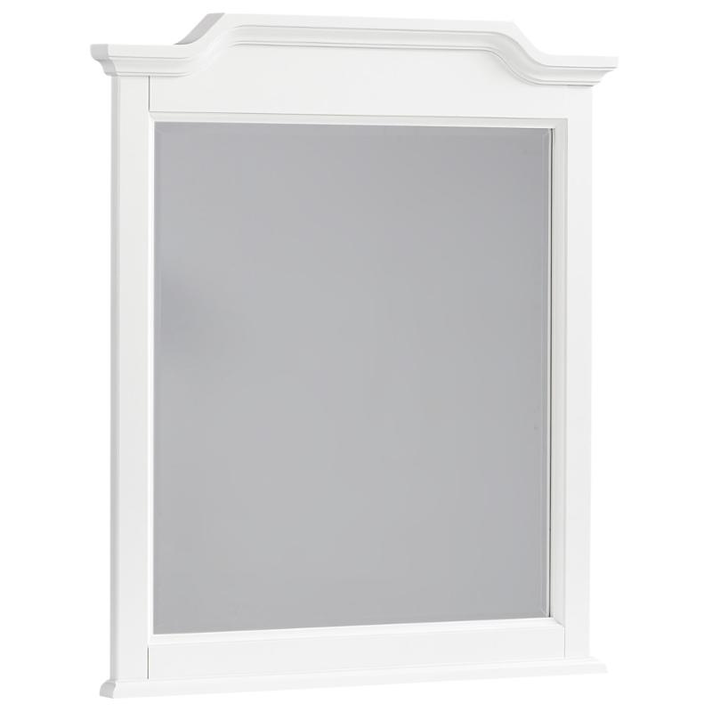 374-442 Vaughan Bassett Furniture Nantucket - Soft White Bedroom Furniture Mirror