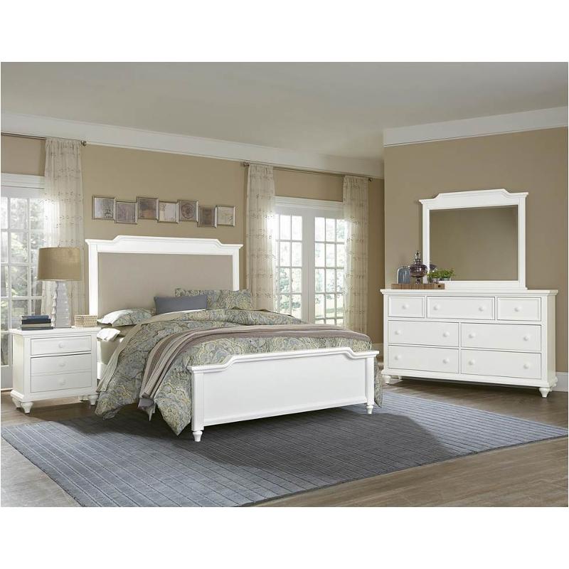 374-551 Vaughan Bassett Furniture Nantucket - Soft White Bed