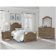 375-338 Vaughan Bassett Furniture Nantucket - Nantucket Washed Bedroom Furniture Bed