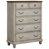 442-115 Vaughan Bassett Furniture Arrendelle - White Bedroom Furniture Chest