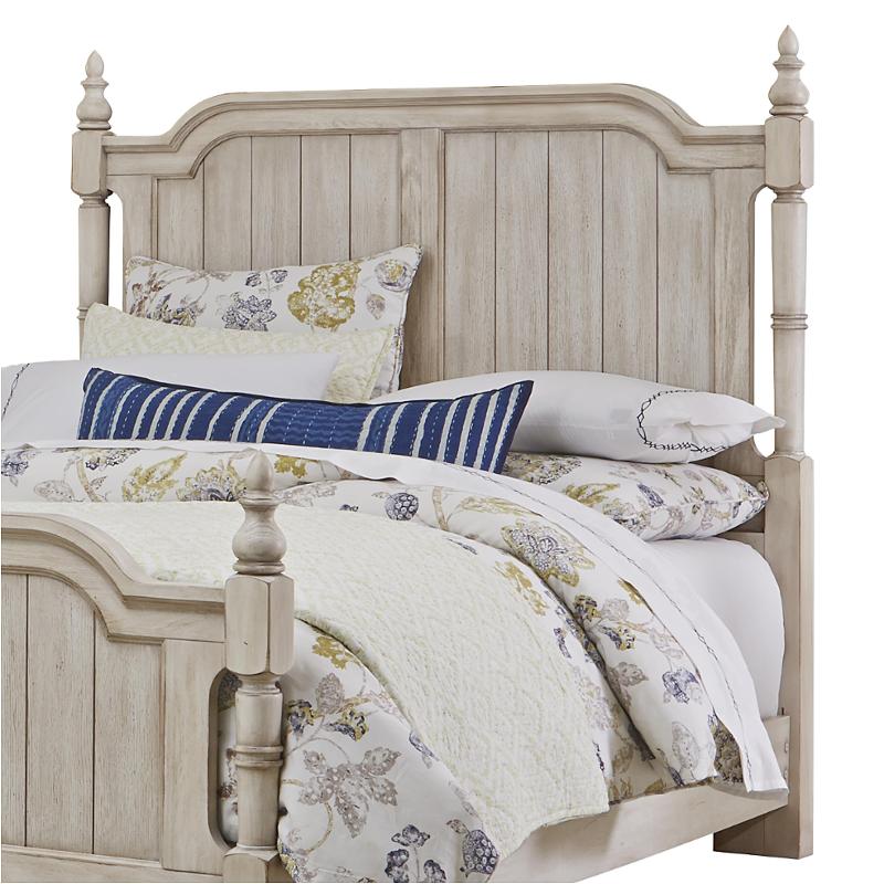 442-966 Vaughan Bassett Furniture Arrendelle - White Bedroom Furniture Bed