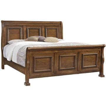 562-355 Vaughan Bassett Furniture Affinity-antique Cherry Bedroom Furniture Bed