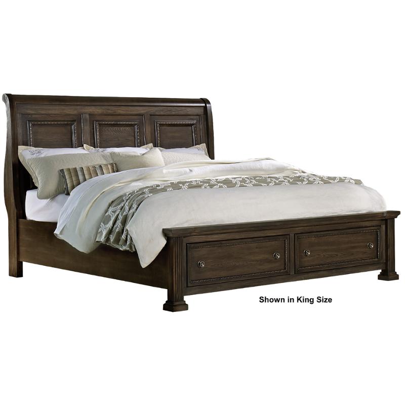 560-553-st Vaughan Bassett Furniture Affinity-dark Roast Bedroom Furniture Bed